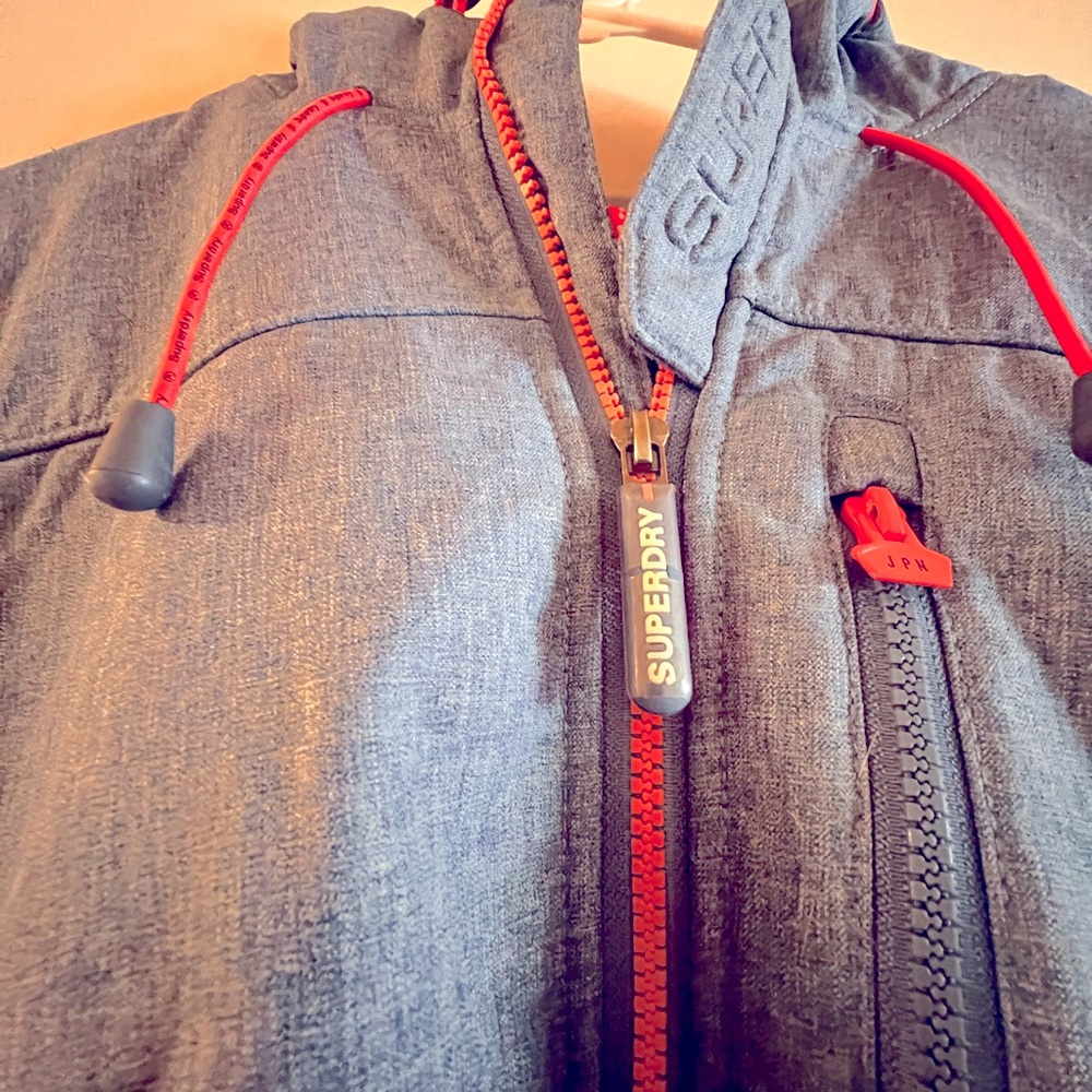 Superdry fleece lined jacket